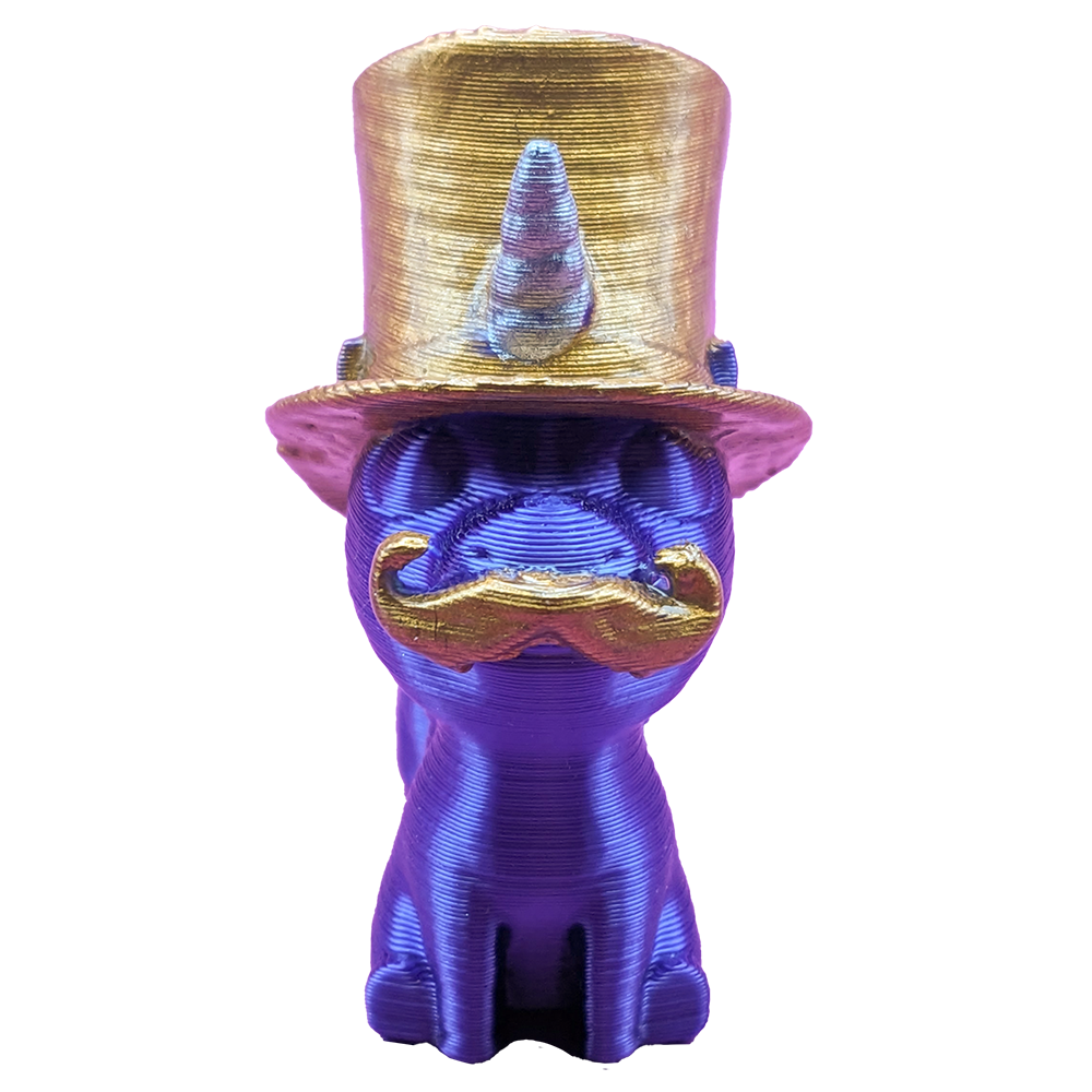 Unicorn with top hat